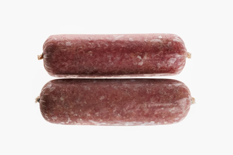 Mięso mrożone dla psa CIELĘCINA bez kości baton 1kg BARF